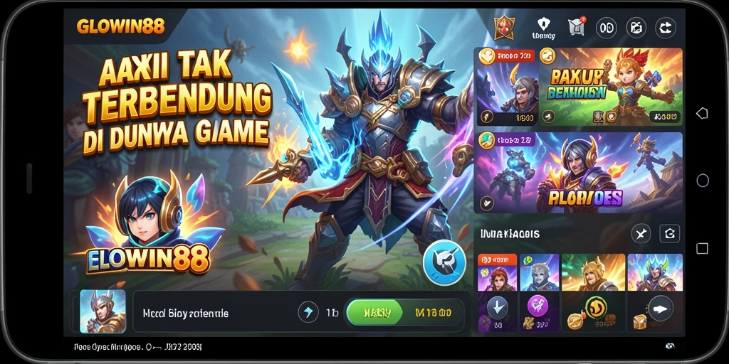 Tampilan menarik dari gameplay GLOWIN88 yang seru dan mendebarkan.