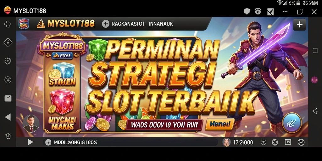 Tampilan gameplay MYSLOT188 yang seru dan menantang.