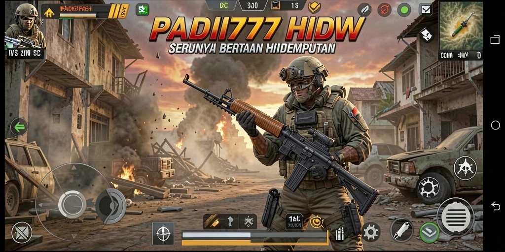 Tampilan gameplay PADI777 yang menegangkan saat pertempuran.
