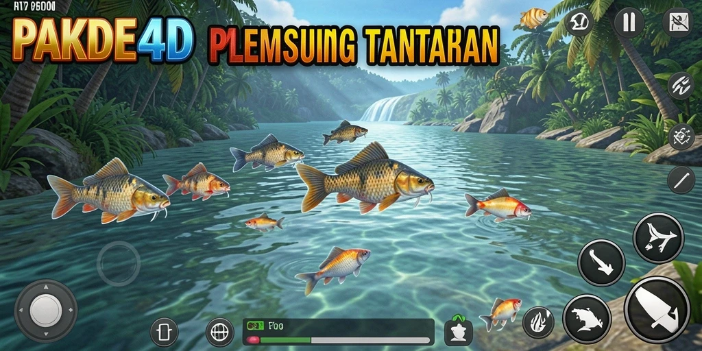Tangkapan ikan yang luar biasa dalam gameplay PAKDE4D.