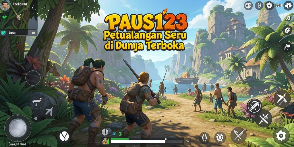 Gameplay PAUS123 yang menakjubkan dalam dunia terbuka.