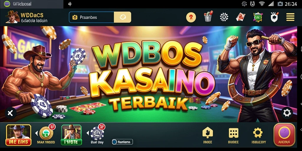 Tampilan menarik dari gameplay Kasino WDBOS yang seru.