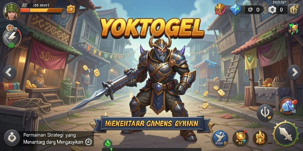 Tampilan gameplay YOKTOGEL dengan strategi yang mendalam.