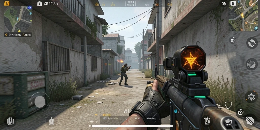 Gameplay intens ZK1177 dengan grafis menakjubkan dan aksi seru.